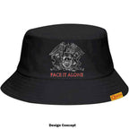 Chapeau Bob Unisexe Queen : Face it Alone (Noir)