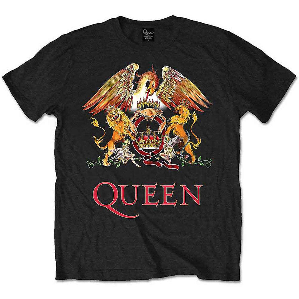 Queen - Classic Crest - black