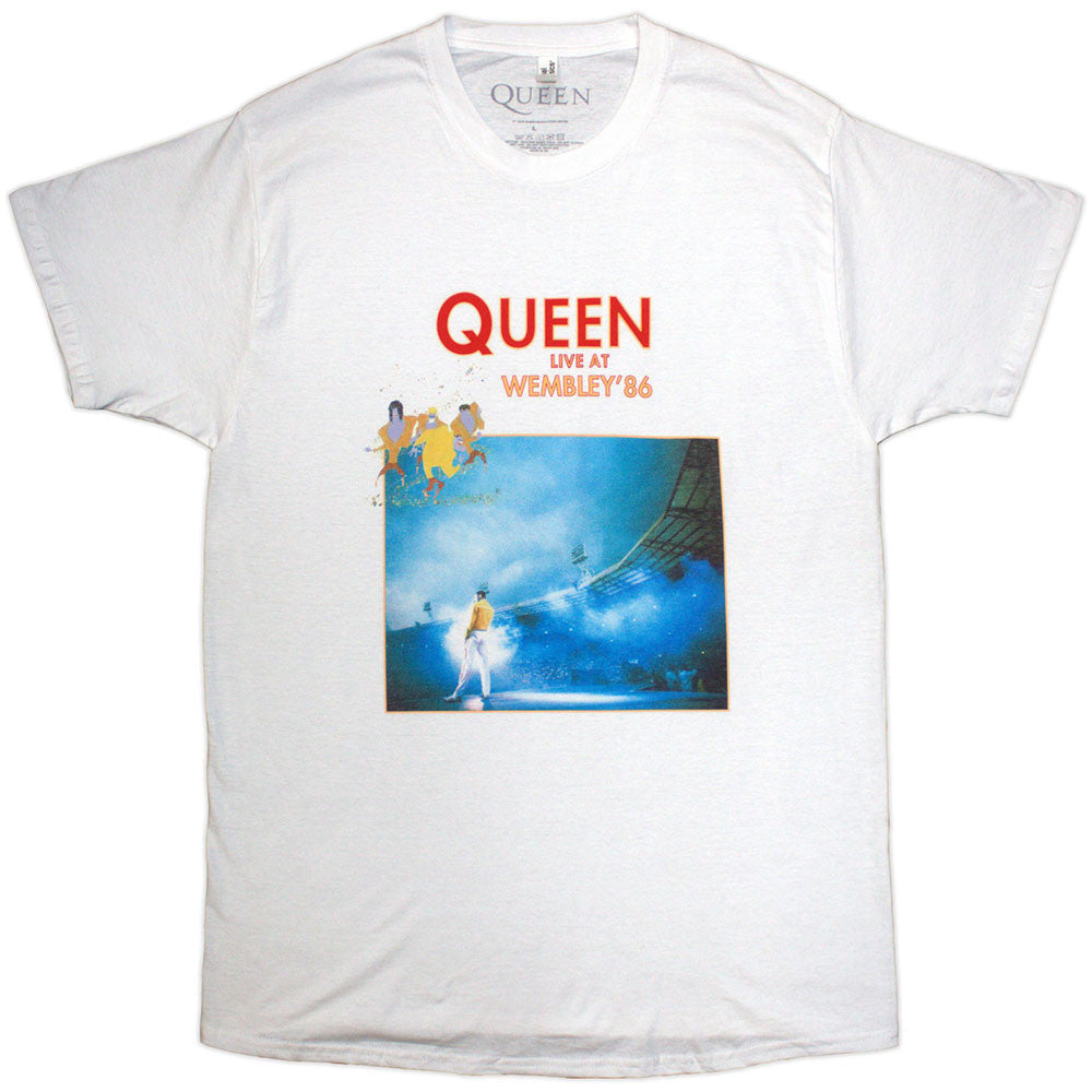 Queen - Wembley '86 - white