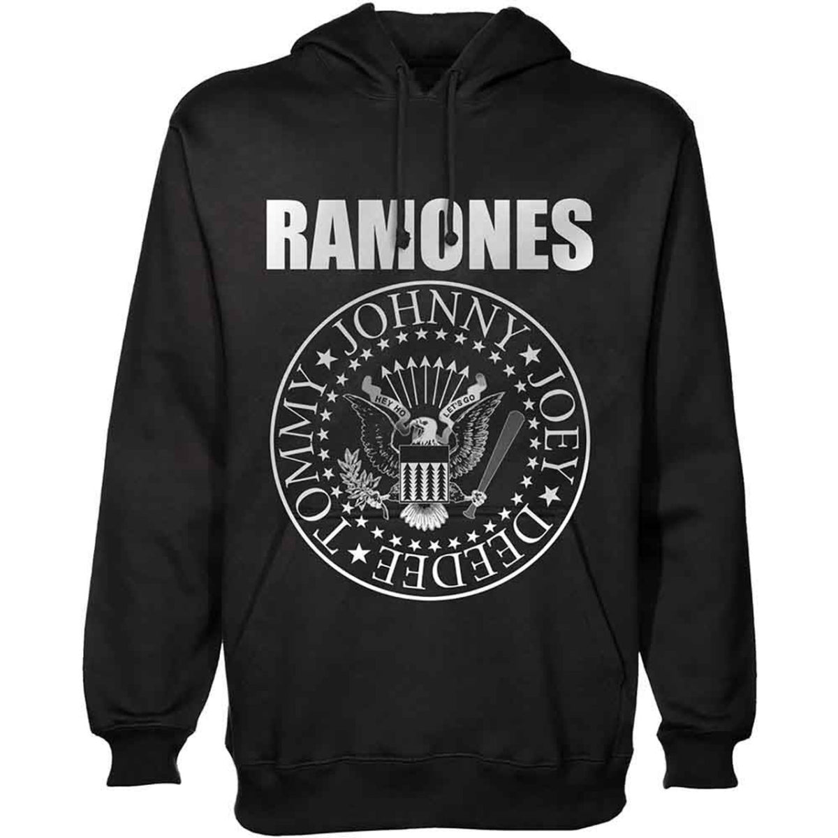 Ramones Unisex Hoodie: Presidential Seal - black