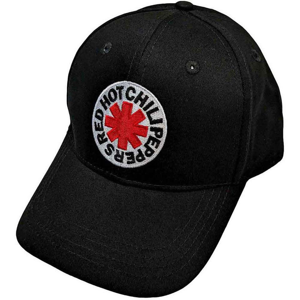 Casquette de baseball unisexe Red Hot Chili Peppers : Astérisque classique (Noir)