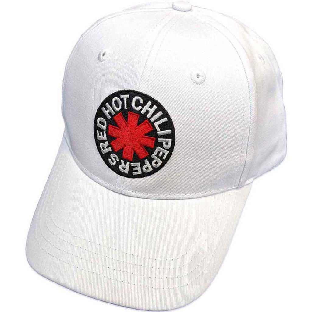 Casquette de baseball unisexe Red Hot Chili Peppers : Astérisque classique (blanc)