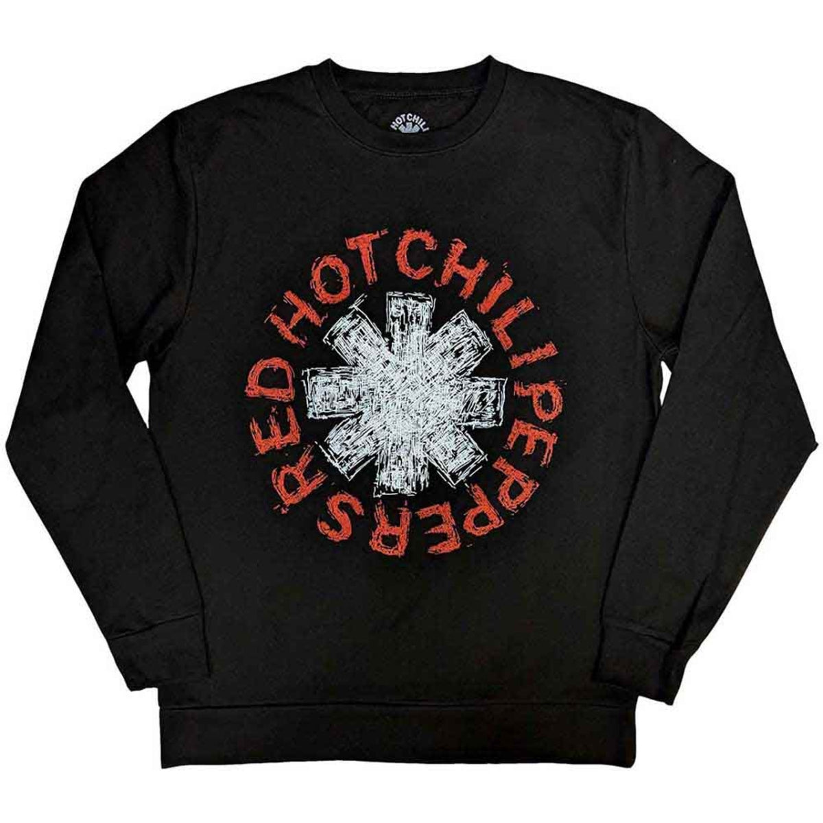 Sweatshirt Red Hot Chili Peppers : Astérisque gribouillé - noir