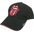 Casquette de baseball unisexe The Rolling Stones : Classic Tongue (Noir)