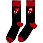 The Rolling Stones Unisex Ankle Socks: Classic Tongue (Black) (EU Size 40 - 45)