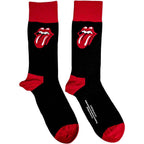 The Rolling Stones Unisex Ankle Socks: Classic Tongue (Black) (EU Size 40 - 45)