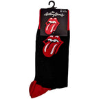 The Rolling Stones Unisex Ankle Socks: Classic Tongue (Black) (EU Size 40 - 45)