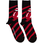 The Rolling Stones Unisex Ankle Socks: Stripes (Black) (EU Size 40 - 45)