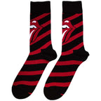 The Rolling Stones Unisex Ankle Socks: Stripes (Black) (EU Size 40 - 45)