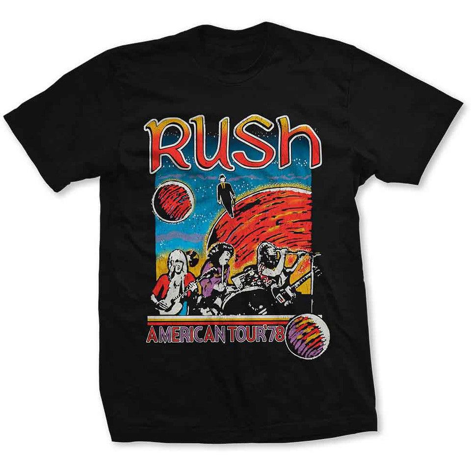 Rush - US Tour 1978 - black