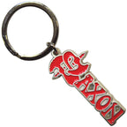 Saxon Keychain: Red Logo