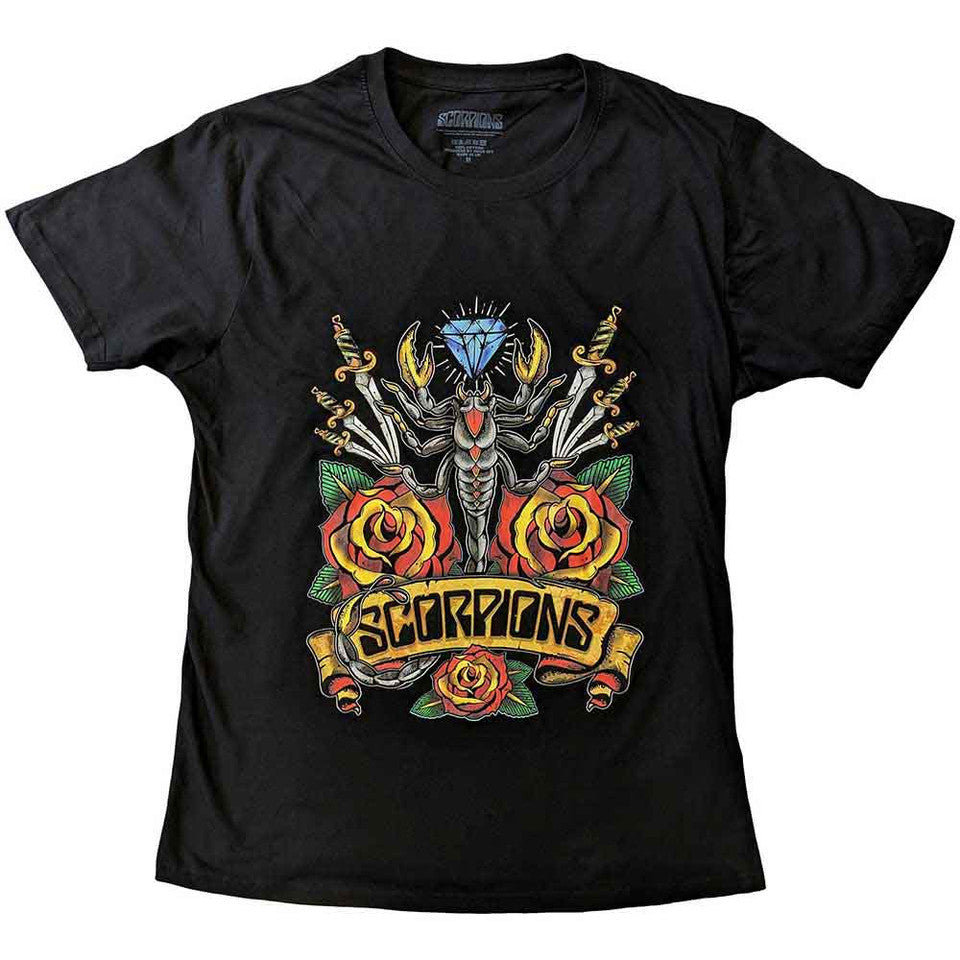 Scorpions - Tatouage traditionnel - noir
