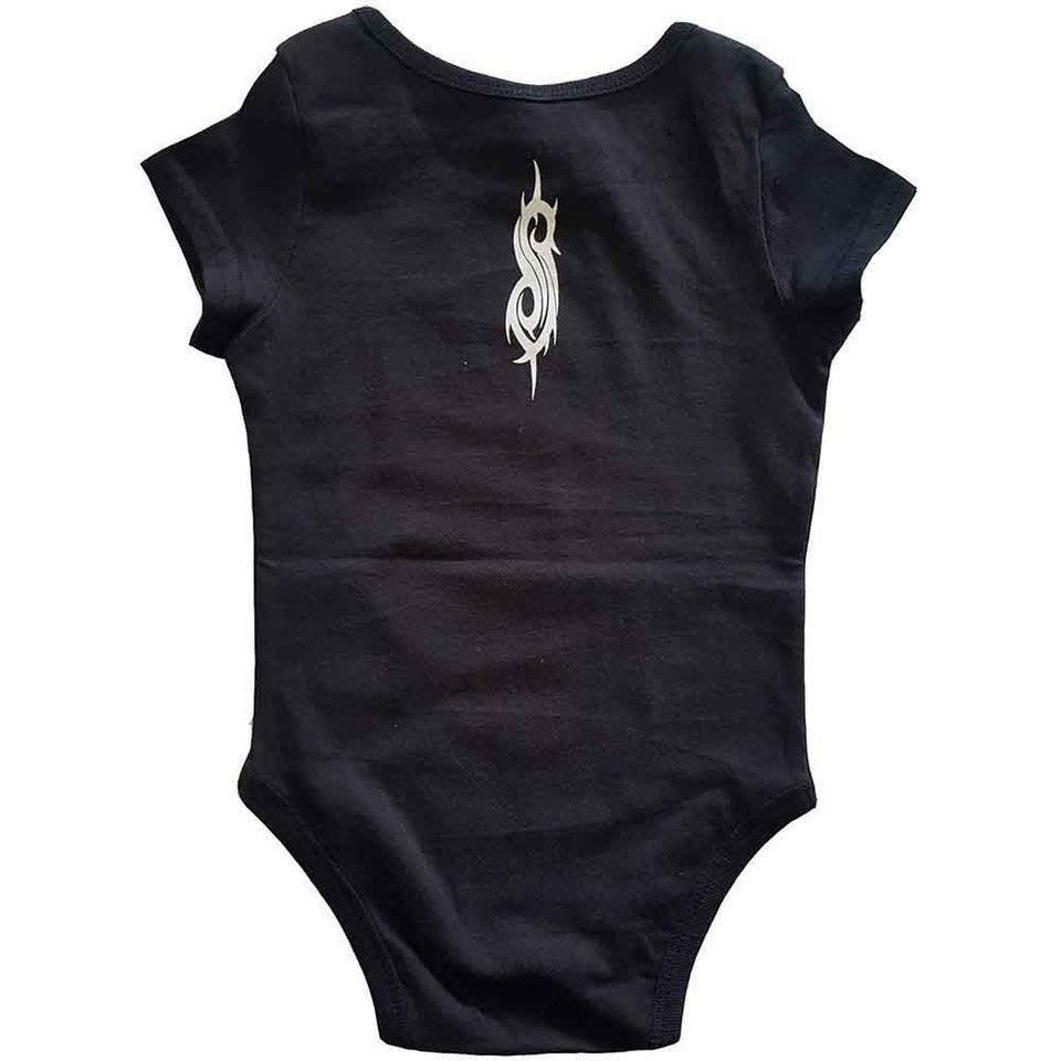 Slipknot Kids Baby Grow: Star Logo (Black) (Back Print)