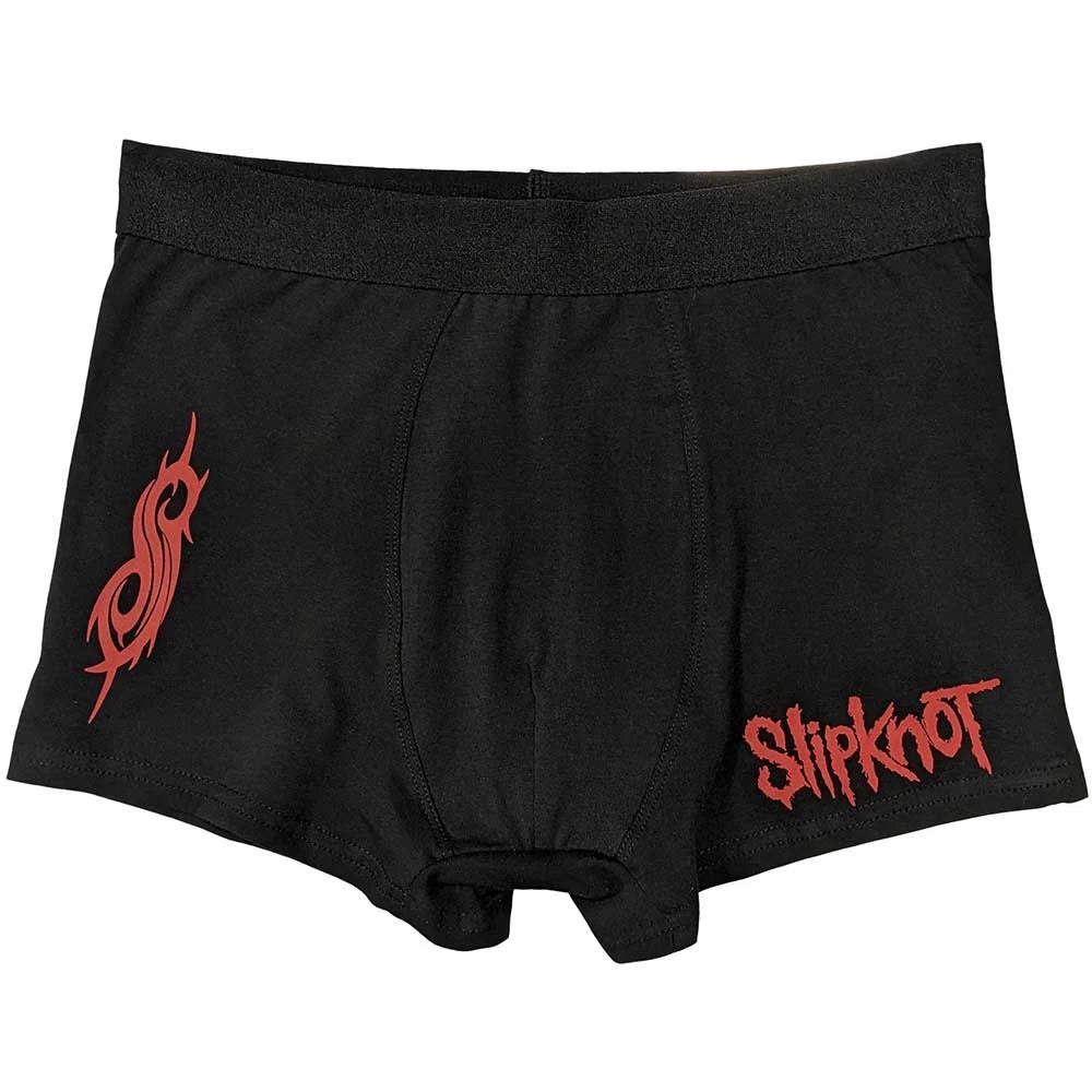 Boxer unisexe Slipknot : Logo (Noir)