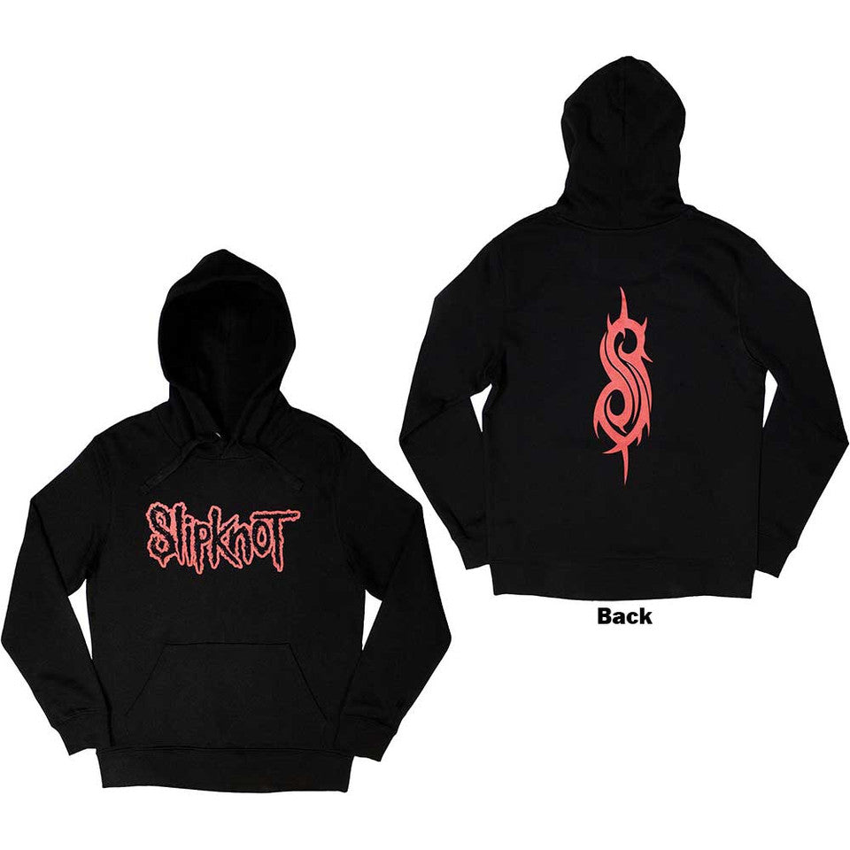 Slipknot Unisex Hoodie: Logo (Back Print)