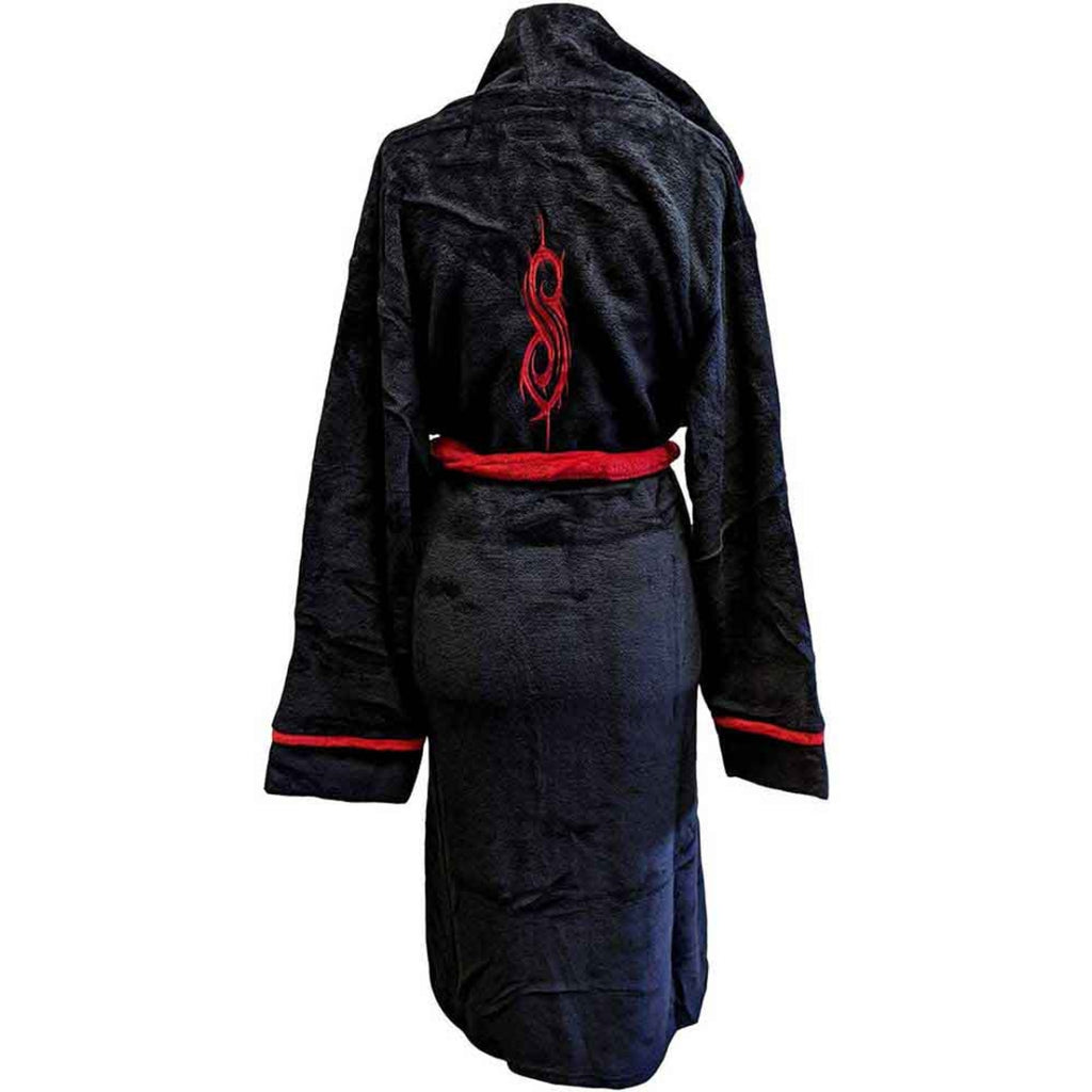 Peignoir Slipknot Unisexe : Logo & Tribal S (Noir) (Imprimé Dos)
