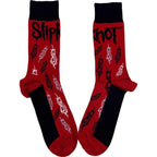 Slipknot Unisex Ankle Socks: Tribal S (Red) (EU Size 40 - 45)