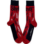 Slipknot Unisex Ankle Socks: Tribal S (Red) (EU Size 40 - 45)