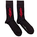 Slipknot Unisex Ankle Socks: Tribal S (Black) (EU Size 40 - 45)