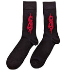 Slipknot Unisex Ankle Socks: Tribal S (Black) (EU Size 40 - 45)
