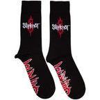 Slipknot Unisex Ankle Socks: Tour '22 (Black) (EU Size 40 - 45)