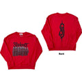 Slipknot Sweatshirt: Choir (Back Print) - red