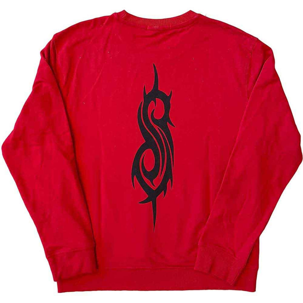 Slipknot Sweatshirt: Choir (Back Print) - red