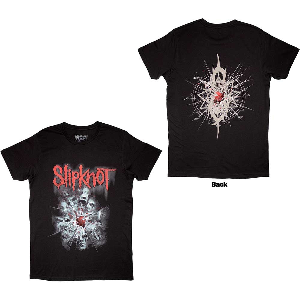 Slipknot - Shattered - black (Back Print)