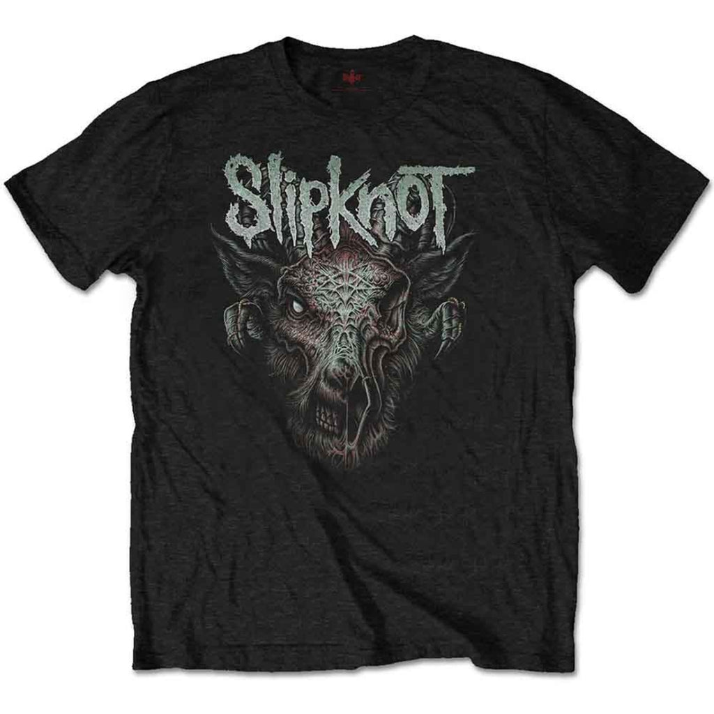 Slipknot Kids T-Shirt: Infected Goat (Black) (Back Print)