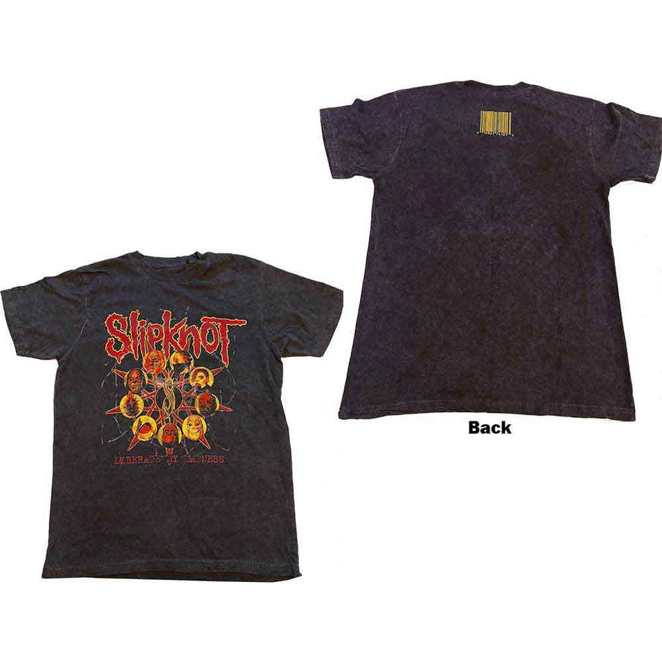 Slipknot - Liberate (Wash Collection & Back Print) - grey