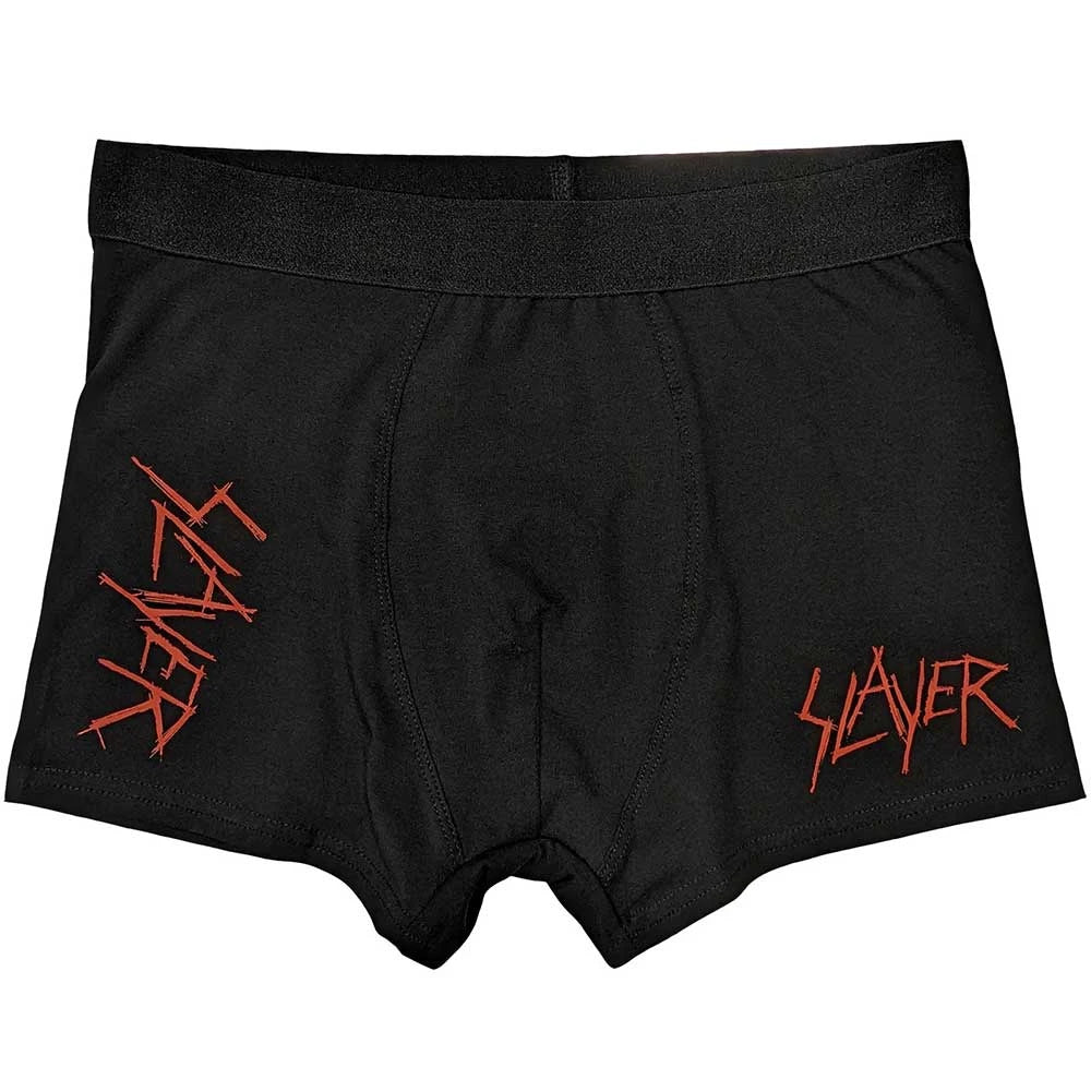 Slayer Unisex Boxers: Scratchy Logo (Black)