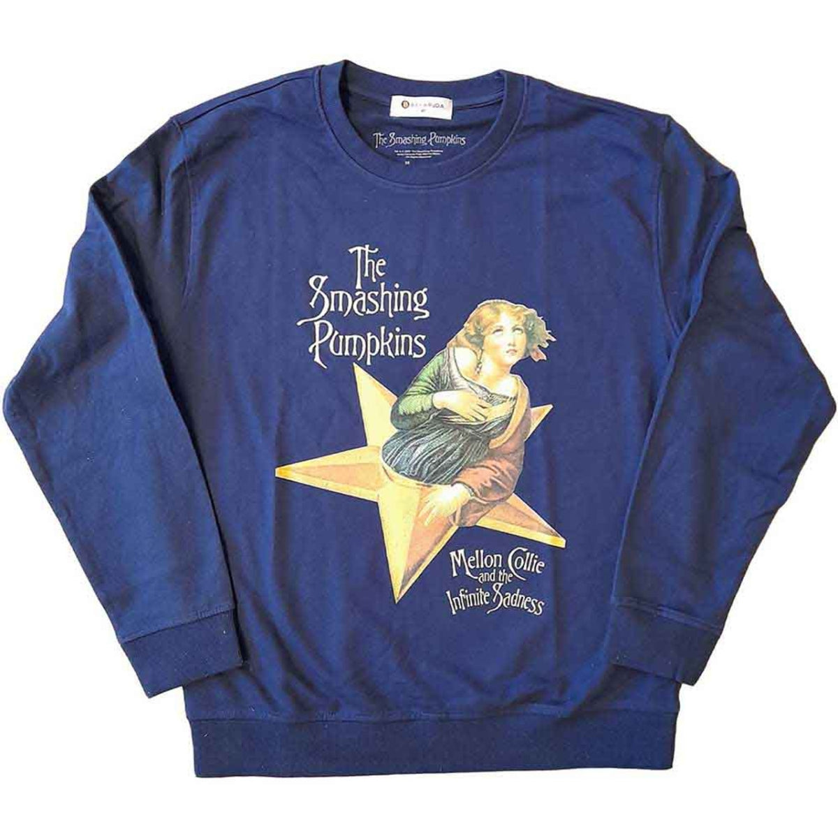 The Smashing Pumpkins Sweatshirt: Mellon Collie - navy blue