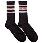 The Spice Girls Unisex Ankle Socks: Logo & Stripes (Black) (EU Size 40 - 45)