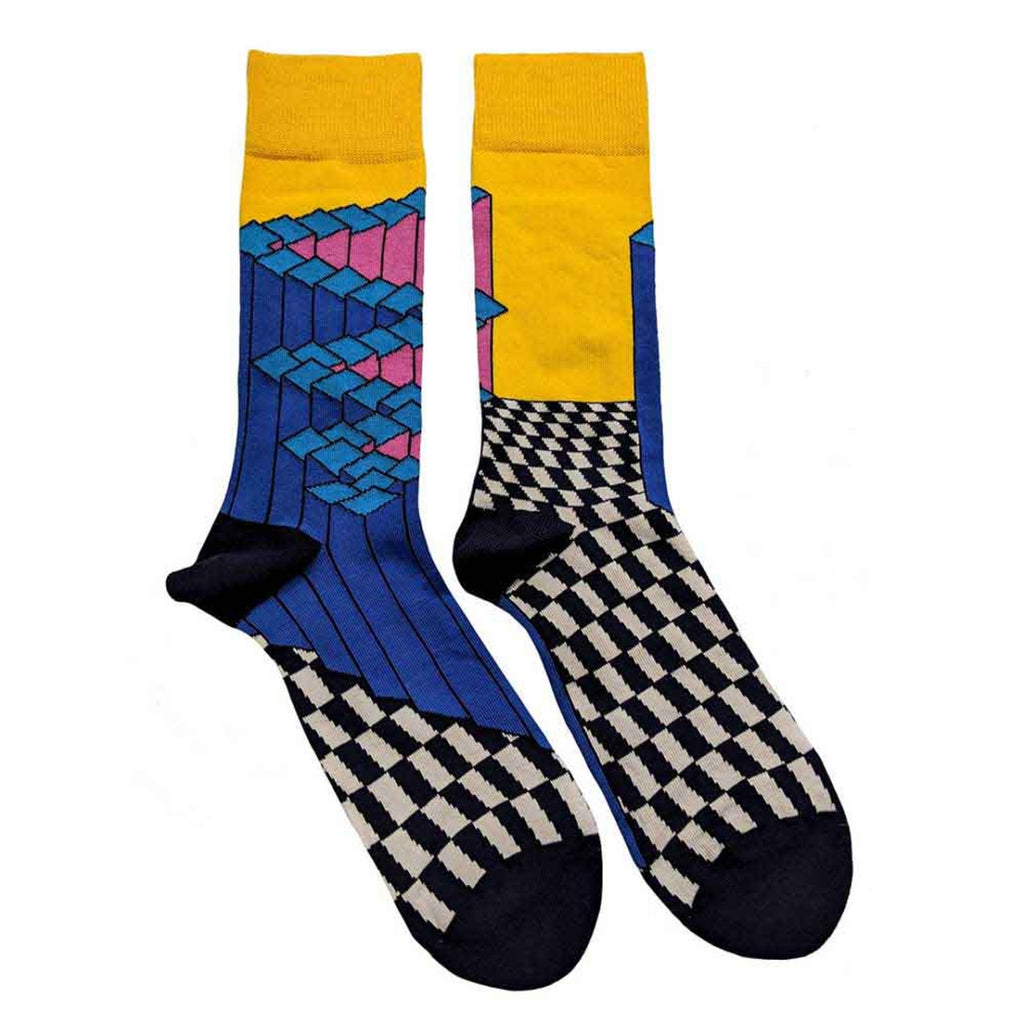 The Strokes Chaussettes Unisexes: Angles (Bleues) (Taille UK 7 - 11)