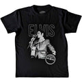 Sun Records - Elvis Live Portrait - black