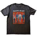 Talking Heads - Pixel Portrait - charcoal grey