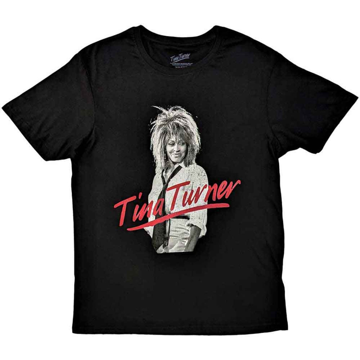 Tina Turner - Red Logo - black