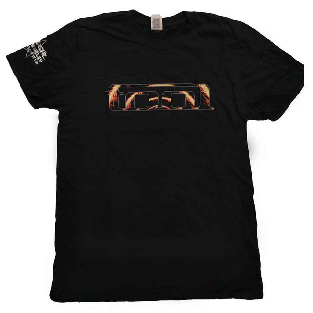 Tool - Flame Spiral (Back & Sleeve Print) - black