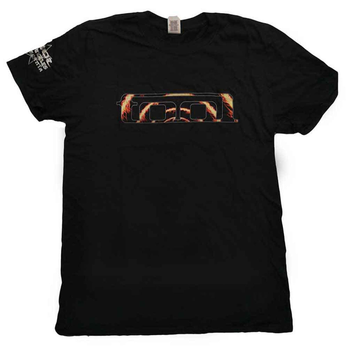 Tool - Flame Spiral (Back & Sleeve Print) - black