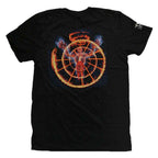 Tool - Flame Spiral (Back & Sleeve Print) - black