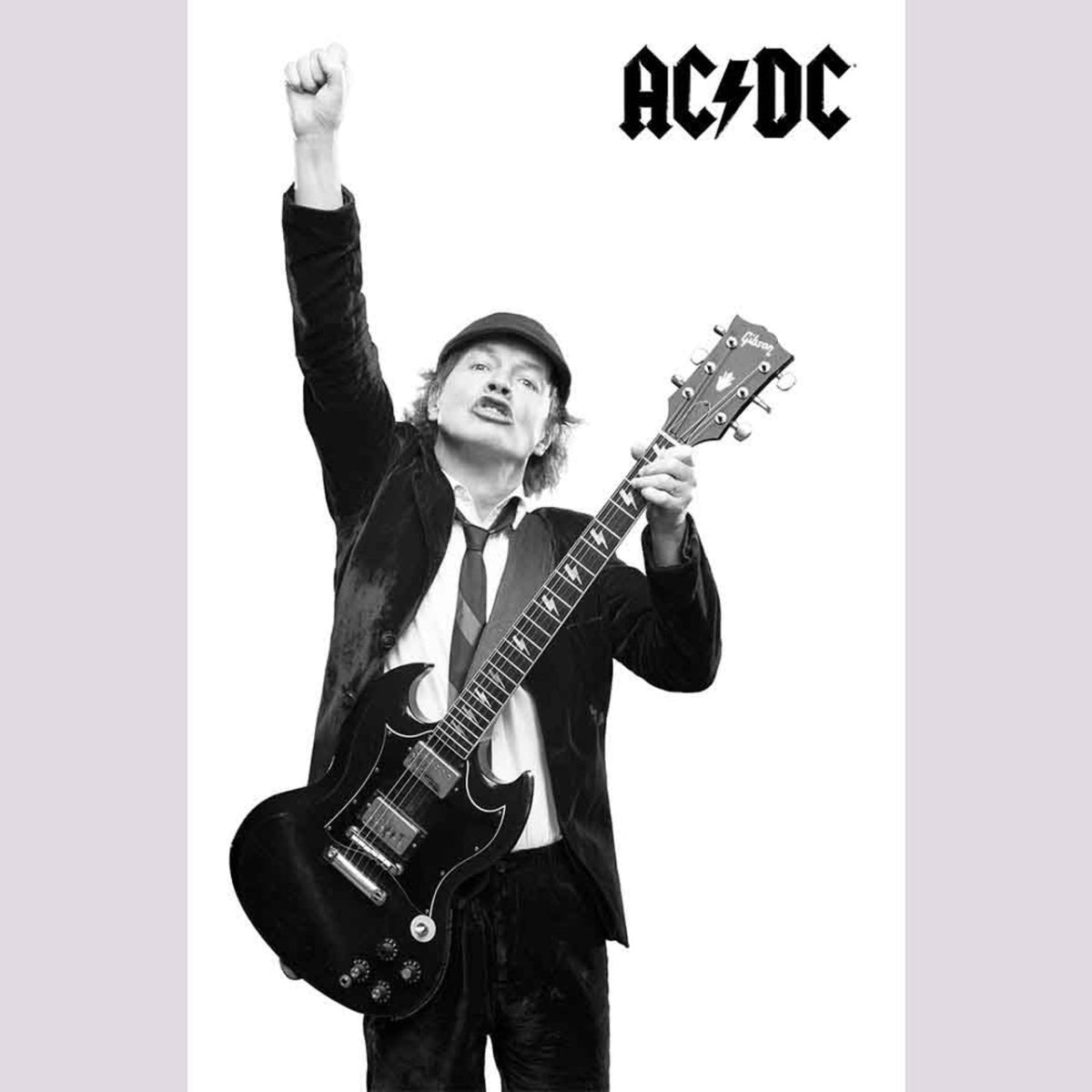 Affiche textile AC/DC : Angus
