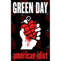 Green Day Textile Poster: American Idiot
