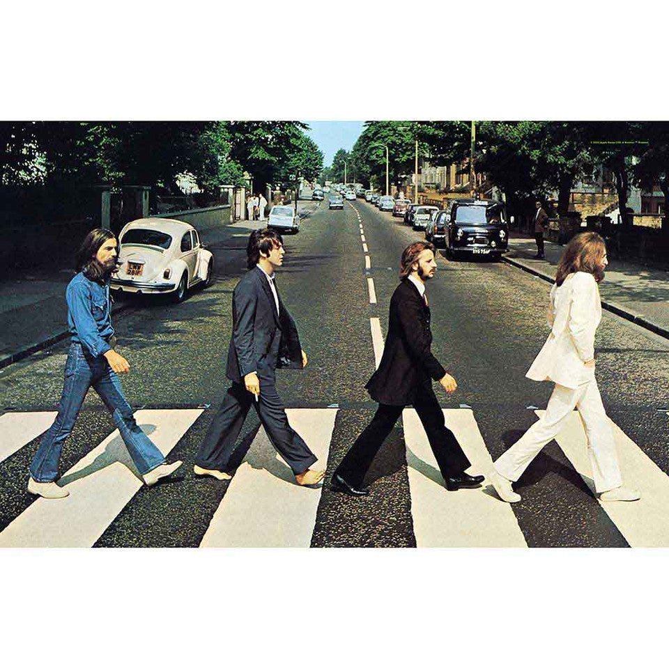 The Beatles Affiche en tissu : Abbey Road