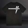 Rammstein - T-Shirt - Weisse Balken - black
