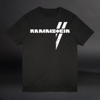 Rammstein - T-Shirt - Weisse Balken - black