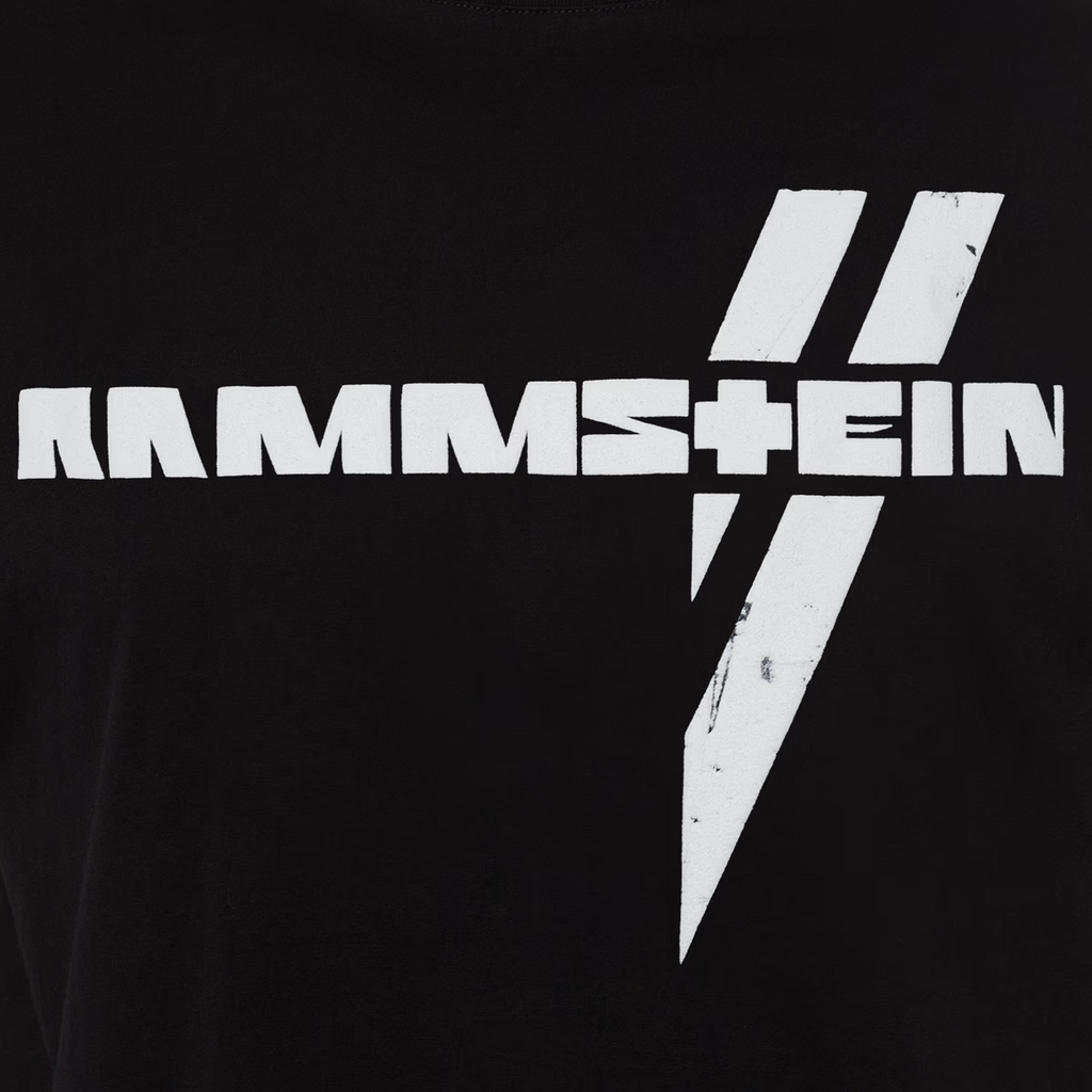 Rammstein - T-Shirt - Weisse Balken - black