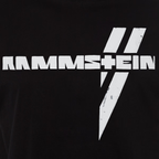 Rammstein - T-Shirt - Weisse Balken - black