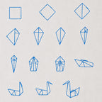 Unisex T-Shirt Patches - Swans - off white