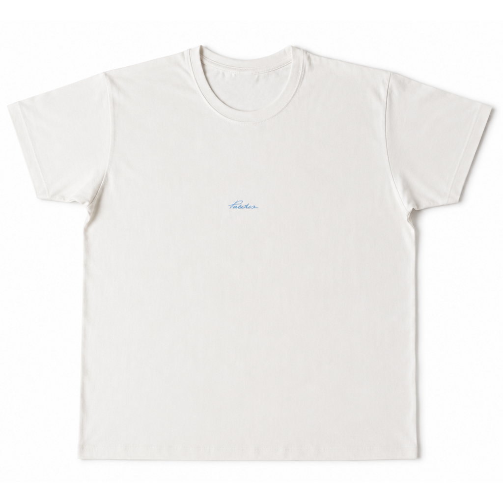 Unisex T-Shirt Patches - Swans - off white