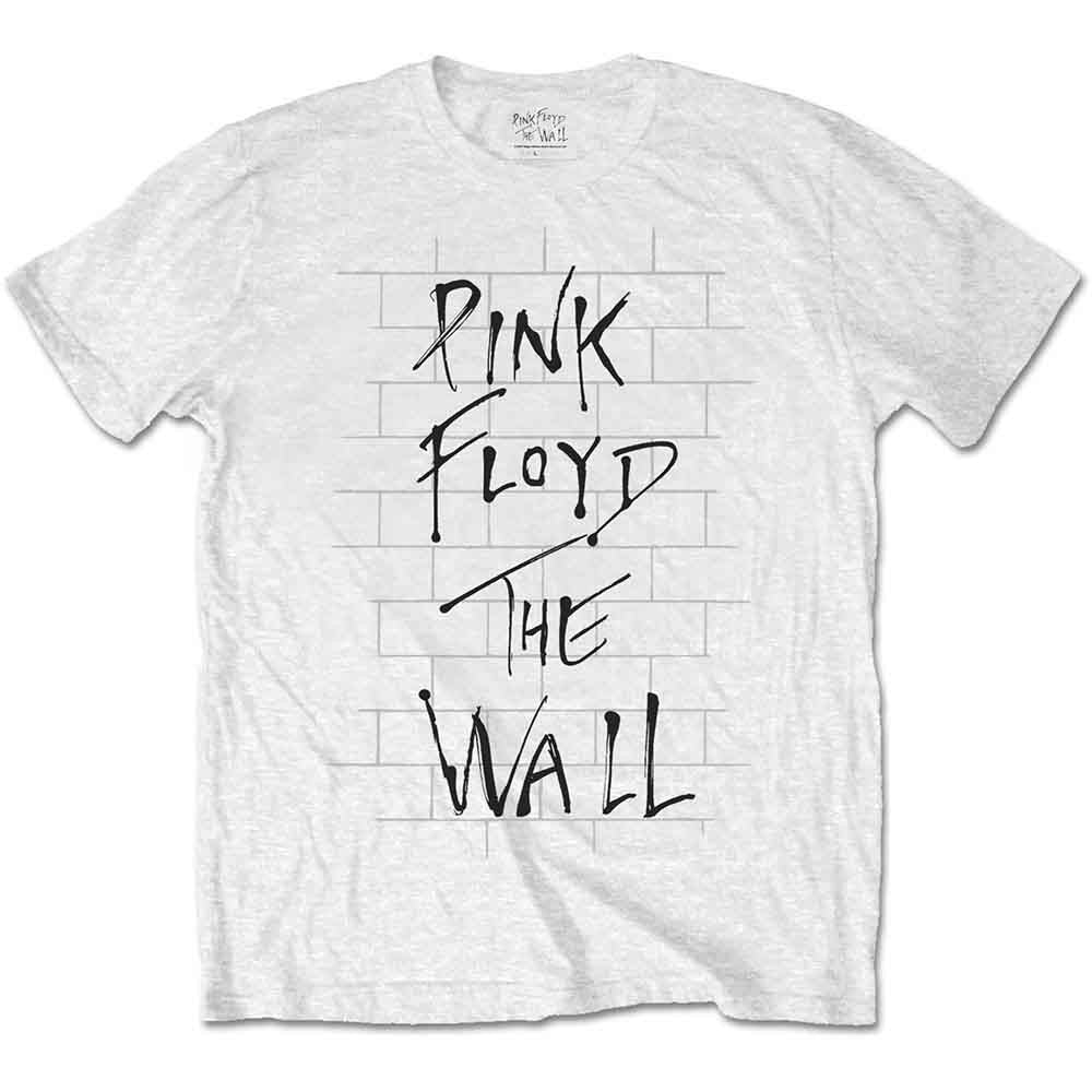 Pink Floyd - The Wall & Logo - white